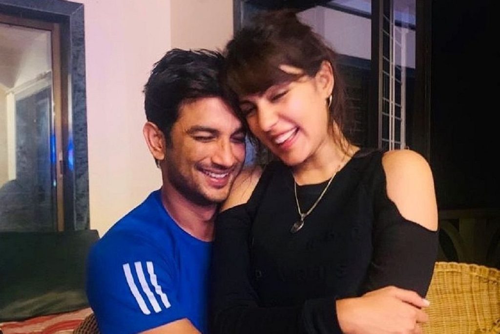 Rhea Chakraborty and Sushant Singh