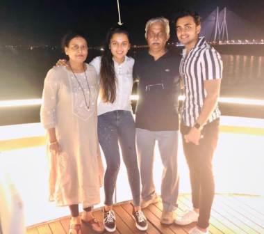 Tejasswi Prakash Family