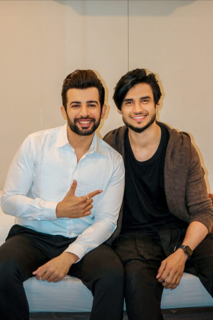 Abraz Khan and Jay Bhanushali
