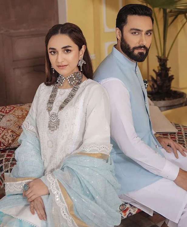 Yumna zaidi and ahmad ali Akbar